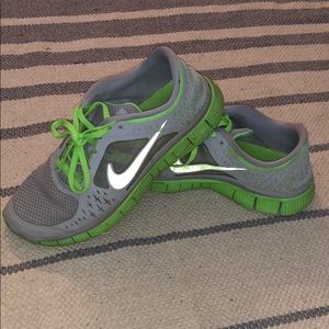 Lime Green Nike Free Runs